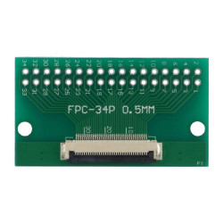 Adapter złącza FPC/FFC 0,5mm 34-pin na DIP
