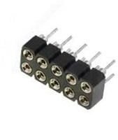 SIP2X05 Podstawki typu SIL, dwurzędowe - raster 2,54 mm - 2x5pin