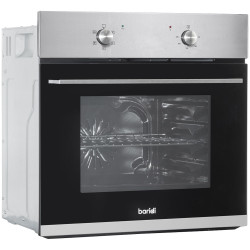 Baridi DH125 Integrated Electric Fan Oven 60cm 55L Black/Stainless Steel