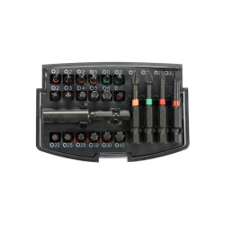 Udarowe końcówki śrubkrętowe 23 szt. - YT-04621