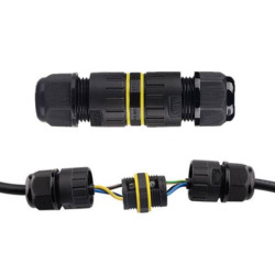 M20 3PIN Cable Connector - Hermetic IP68 Sleeve - Insulating Gland