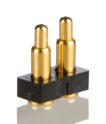 Złącze PCB 2-pinowe raster: 2.54mm -rzędowe RS PRO Przewlekany 12 V.