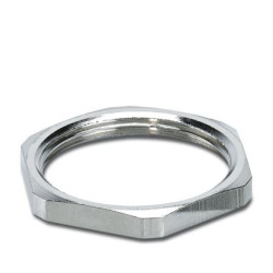 Nakrętka do dławnic kablowych gwint: M40mm Mosiądz platerowany niklem , kolor: srebrny Phoenix Contact