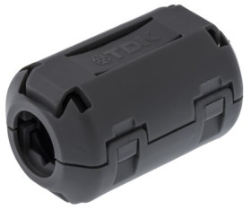 Tuleja ferrytowa średnica otworu 10mm Tłumienie zakłóceń elektromagnetycznych otwory: 1 Koralik Materiał 30 Tak TDK