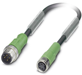 Kabel do czujników/elementów wykonawczych Phoenix Contact SAC-4P-M12MS/3,0-PUR/M 8FS 1694936, złącze żeńskie M8, proste,