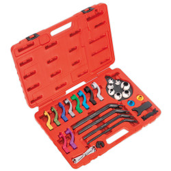 Sealey VS0557 Fuel &amp; Air Conditioning Disconnection Tool Set 27pc