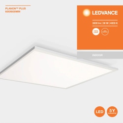 LEDVANCE 4058075601314 Planon&#x2122; Plus 600X600mm 36W 4000K Cool White