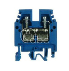 Złącze śrubowe 10 mm², pojedyncze, niebieskie, CBD.10(Ex)i