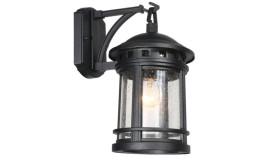 Oprawa Elewacyjna Ulan Czarna E27