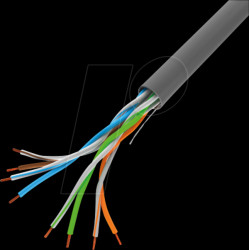 LCU5-11CU-0305-S Cat.5e installation cable UTP, 305m