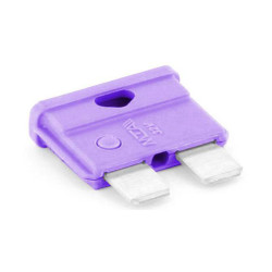 TRU COMPONENTS 8551184 Car standard blade-type fuse 3A Violet Automotive
