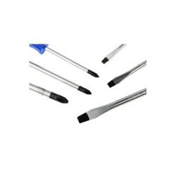 Zestaw wkrętaków ślusarskich 6el CRV śrubokrętów GEKO