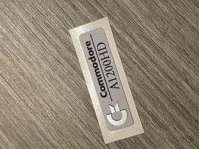 Amiga 1200HD badge