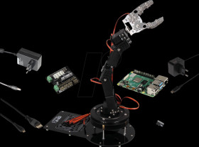 ROBARM-KIT Grab-it robot arm kit, incl. Pi4 2GB