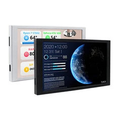 5,2-calowy ekran IPS dodatkowy aluminium o ergonomicznej budowie 1280x720p z portem USB typu C oraz gniazdem karty SD - monitoro