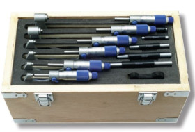 Mikrometr, typ: Zewnętrzny, rozdz. 0,01 mm, Jednostki metryczne