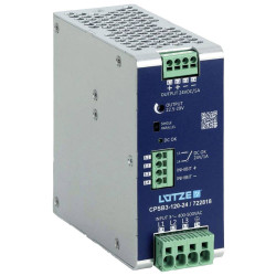 L&#xFC;tze 722818 CPSB3-120-24 24V 5A 3-Phase Switched-Mode Power Supply