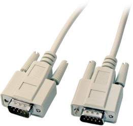 Connection cable, 10 m, D-Sub plug, 9 pole to D-Sub plug, 9 pole, EK129.10