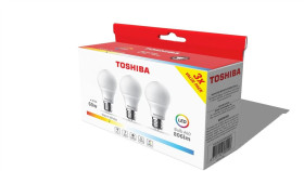 Toshiba Led N_3Pack A60 E27 8.5W 5000K 806Lm/10Szt./
