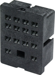 Relay socket for multimode relay, 3-1415043-1