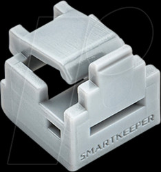 MNL04P1GY Port lock, RJ11, 10 pieces, gray