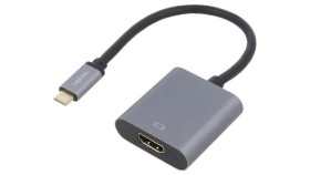 Cua0103 Adapter Hdcp,Hdmi 2.0,Usb 3.2 Hdmi Gniazdo,Usb C Wtyk 0,15M