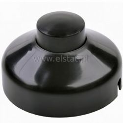 Przełącznik nożny przelotowy czarny 1A 250V
