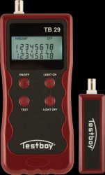 Network wiring tester for network, telephone and coaxial cables
