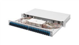 Panel Krosowy Fo Z Wyposażeniem 19 1U, 24X Sc Dx, Os2, Pigtaile, Adaptery,...