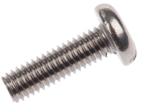 Śruby maszynowe M3 łeb z łbem walcowym soczewkowym Stal nierdzewna długość 10.0mm skok 0.50mm