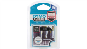 Taśma Do Drukarek D1 Durable 12Mm X 3M Biały/Czarny 1978365