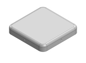 Obudowa ekranowana, Stal cynowana, 26.3 x 26.3 x 4mm, MS257-10