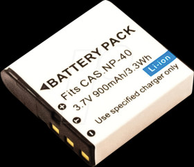 41210 Battery, digital camera, compatible, 1300 mAh