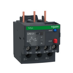 Przekaźnik przeciążeniowy termiczny Schneider Electric TeSyS LR 12 to 18 A Uz 690 V ac 18 A 7.5 kW 1 NO/1 NC reset: