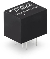 TracoPower TDN 5-0911WI Przetwornica DC/DC, do PCB 5 V/DC 5 V/DC 1 A 5 W Ilość wyjść: 1 x Content 1 szt.
