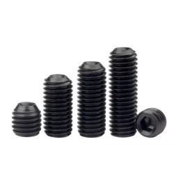 Wkręt dociskowy imbus M3x4 - śruba do blokad - 10 szt.