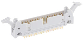 Wtyk PCB 34-pinowe raster: 2.54mm RS PRO Przewlekany Męski 1A