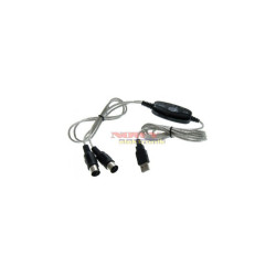 Kabel USB MIDI usb/2*din5