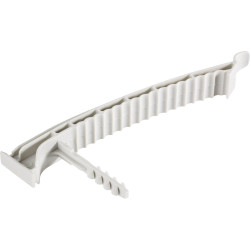 J&#xE4;ger Direct 743120 Cable Mount Dia 8mm Halogen-Free UV-Proof Grey