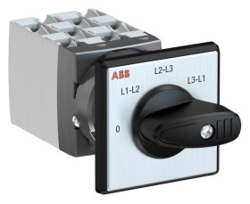 Przełącznik krzywkowy 7-pozycyjny ABB 3PST 3 45° 25A
