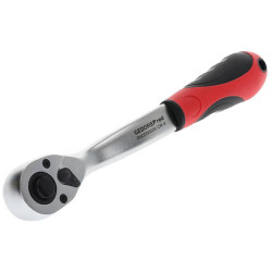 Gedore RED 3300411 2K Reversible Ratchet 1/2&quot; cranked length 255 mm