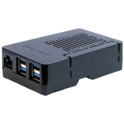 ODROID HC4 Case Black Durable Ventilated Housing for -C4 SBC