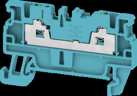 2986550000 Feed-through terminal block S2C SNAP IN, 1.5 mm², blue