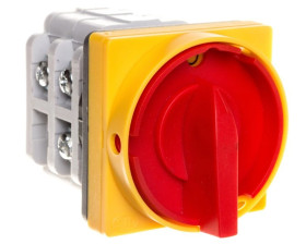 Łącznik krzywkowy 0-1 3P 25A z płytką przednią Łuk 25-15 IP-65 922558