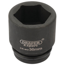 Draper Expert 28777 36mm 3/4&quot; Square Drive Powerdrive Impact Socket