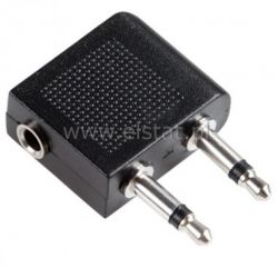 Jack 3,5 GN stereo 2xWT Jack mono ( do samolotu )