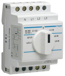 Hager SK602 Przełącznik woltomierza 20 A 1 szt.