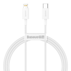 Kabel przewód USB-C / Typ-C - Lightning / iPhone 100cm Baseus CATLYS-A02 z obsługą szybkiego ładowania 20W PD