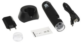 Mikroskop Wi-Fi, P: 500 → 600X, 1280 x 1024 pikseli, USB, RS PRO