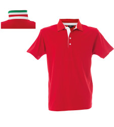 RICCIONE RED POLO M/CORTA